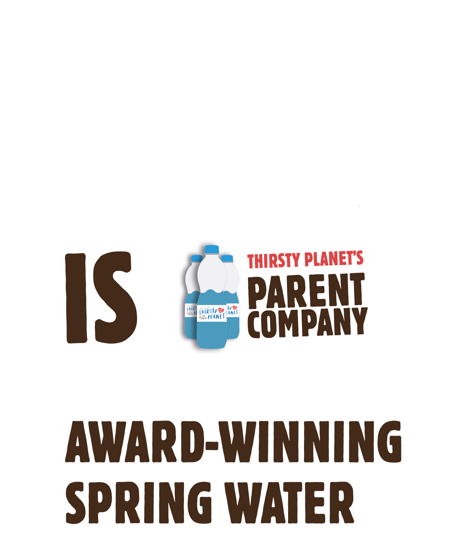 Harrogate Spring Water is Thirsty Planet's parent company. Award-winning spring water.